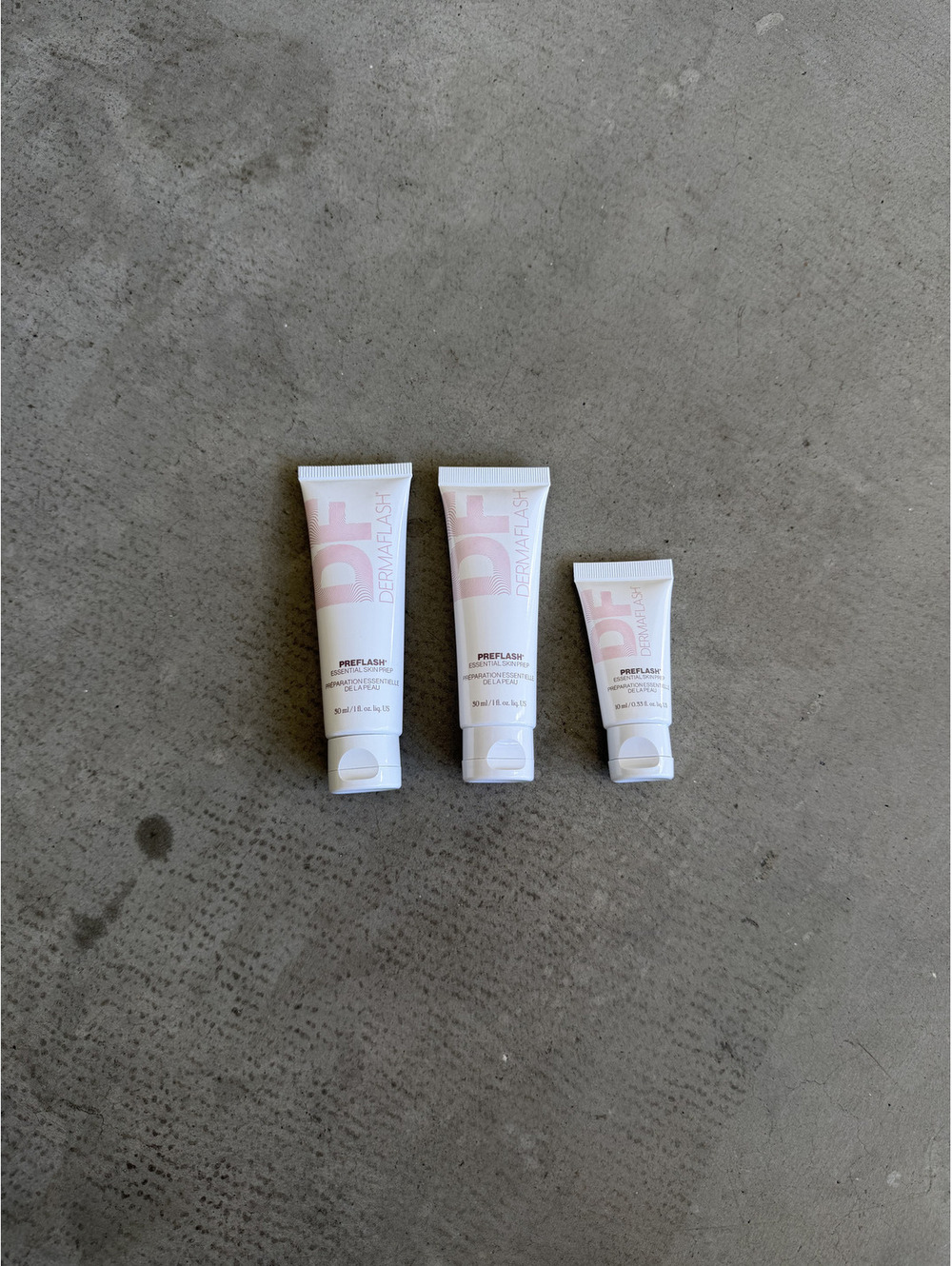 Dermaflash / Preflash Essential Skin Prep Mini Set / 3 Pc